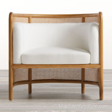 Disen 현대 디자인 등나무 라운지 의자